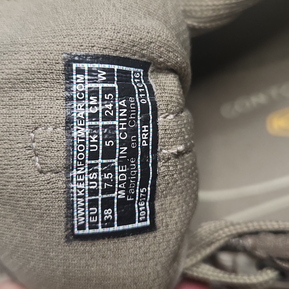 Keen Mercer Lace ll CNX Sz 7.5W Brindle Khaki - Picture 9 of 10